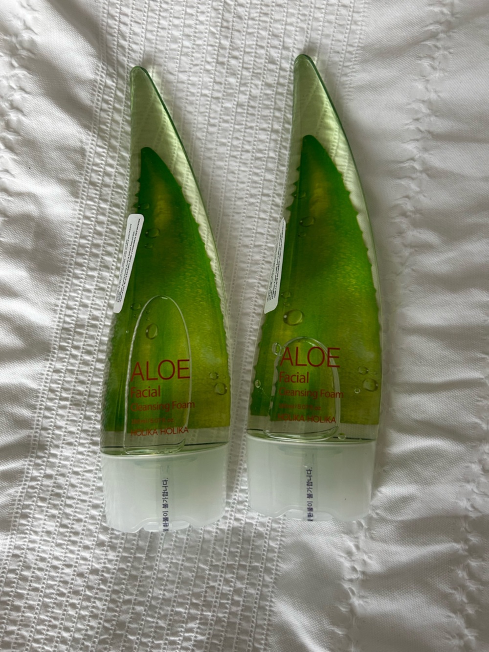 Holika Holika Aloe Facial Cleansing Foam - Set of 2